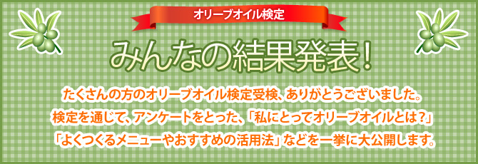 みんなの結果発表