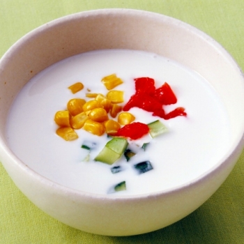 ヨーグルトミルクスープ