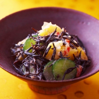 ひじきとじゃが芋のヨーグルトサラダ