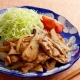 豚もも肉とエリンギのしょうが焼き